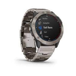 GARMIN ZEGAREK QUATIX 6 TITANIUM SZARY Z TYTANOWYM PASKIEM